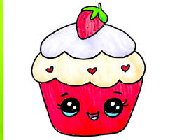 Kolay kek çizimi resmi