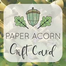 Check spelling or type a new query. Shop Paper Acorn