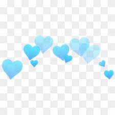 Sticker Stickers Edit Edits Png Head Face Pic Heart Crown Png Blue Transparent Png In 2020 Pink Heart Emoji Cartoon Heart Crown Png