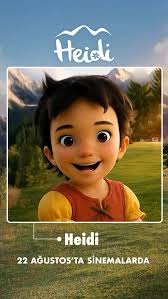 Macera başlıyor… Heidi seni Alpler’e çağırıyor! 🌼, Doğaya duyulan sevgi,  yepyeni bir dostluk ve kalpleri ısıtan bir hikâye…, #Heidi yepyeni  animasyon filmiyle 22 Ağustos’ta tüm sinemalarda! 💚, “Sinema ...