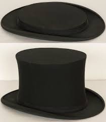 Antique Gibus Collapsible Silk Top Hat 19th Century Opera Hat Chapeau Claque Mens Size M 7 1 8 Top Hat Hats For Men 19th Century Mens Fashion