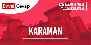 Güncel anadolu liseleri taban puanları 2021 tamamı bu sayfada. Karaman Lise Taban Puanlari Ve Yuzdelik Dilimleri