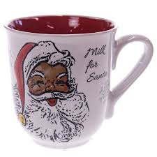 Browse our christmas collections to find unique holiday decor for your home, ornaments for your tree, dinnerware for your table, and stylish apparel for your holiday gatherings! Stoneware African American Santa Milk Mug Collections Holidays Elegant Christmas Cracker Barrel Old Christmas Art Black Christmas Christmas Figurines