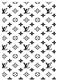 Black And White Louis Vuitton Wallpaper Excited To Share This Item From My Etsy Shop Louis Vuitton Pattern Instant Download Svg D In 2020 White Louis Vuitton Louis Vuitton Pattern Black And White Aesthetic