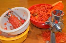 Grinding for whole wheat flour & baking bread. Making Homemade Tomato Sauce