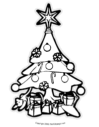 Print coloring of christmas tree and free drawings. Christmas Tree 3 Coloring Page Coloring Library