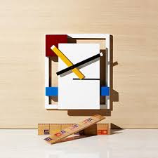 Partly a reaction against the decorative excesses of art deco, the reduced quality of de stijl art was envisioned by its creators as. Modern Novelty Quartz Wall Clock Inspired By The De Stijl Art Movement Mondrian 665499016927 Ebay