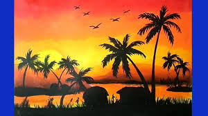 Check spelling or type a new query. Village Sunset Scenery Drawing With Oil Pastels For Beginners Step By Oil Pastel Oil Pastels Painting Oil Painting For Beginners