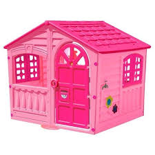 Palplay House Of Fun Playhouse Pink Target Outdoorideasfirepit Kids Playhouse Outdoors Play Houses Build A Playhouse
