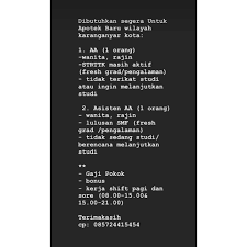 Kirim loker terbaru ke emailmu. Lowongan Kerja Apotek Baru Di Karanganyar Info Loker Solo