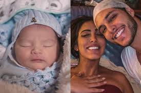 Bruno Guedes mostra detalhes do nascimento do primeiro filho com Jade Seba 