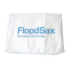 Floodsax 1 Lb 20 In X 19 In Instant Sandless Sandbags Water Absorbent Pads White 10 Pack Fs10r The Home Depot