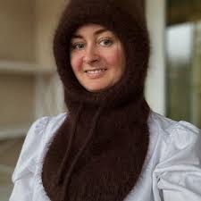 Pasamontañas con capucha, Pasamontañas de punto, Pasamontañas tejido a  mano, Capucha de angora, Casco pasamontañas, Capucha de punto, Pasamontañas  beige