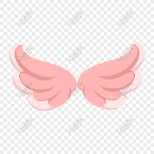 Pink Cartoon Angel Wings Illustration Png Image Picture Free Download 611560092 Lovepik Com Christmas angel sitting on a cloud vector. pink cartoon angel wings illustration