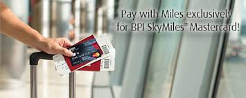 pay with miles with your bpi skymiles mastercard