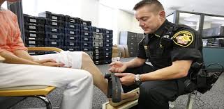 The house arrest ankle bracelet works within a certain range of the home, so if an emergency such as a fire occurs, then the individual could walk outside onto a lawn, but if he travels too far, then police officers are sent to the home. Security Researcher Finds A Way To Hack And Disable House Arrest Ankle Bracelet