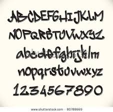 Download Vector Graffiti Font Fonts Alphabet Cool Fonts Alphabet