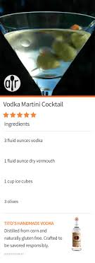 Vodka Martini Cocktail Recipe Vodka Martini Martini Recipes Vodka Vodka