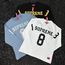 SUPREME SS25 AFFILIATED L/S FOOTBALL TOP 新款設計感胸口美式8 ...