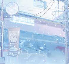 I Will Always Protect You Blue Anime Aesthetic Anime Pastel Blue Background