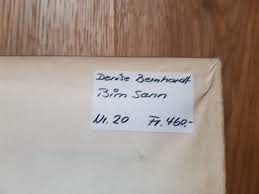 Gemälde Bild von Denise Bernhardt 1985 Bim Senn