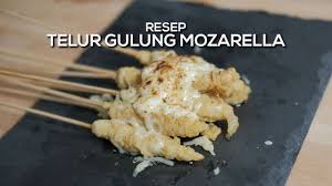 #bilung #telurgulung cara membuat bihun telur gulung (bilung) anti gagal. Resep Telur Gulung Mozarella Kekinian Youtube