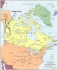 Drive The Alaska Highway The True Meaning Of North To Alaska Be Sure And Take A Milepost With You It Will Make Life Alaska Highway Alaska Travel Canada Map