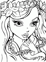 Girls easy coloring pages are a fun way for kids of all ages to develop creativity focus motor skills and color recognition. Printable Coloring Pages For Girls 230 Coloring Pages Girls Coloring Home