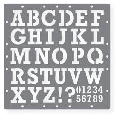 Free Printable Letters And Numbers Letter Stencils Printables Printable Letters Free Printable Letter Stencils