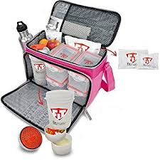 Fitmark The Box Lg Large Meal Prep Insulated Bag With