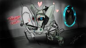 Valve Portal Love Deviantart Digital Drawing Portal 2 Wallpaper 1013332 Best Facebook Cover Photos Digital Drawing Facebook Cover