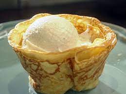 Crepes Suzette With Vanilla Ice Cream And Orange Butter Sauce Recipe Romantic Desserts Vanilla Ice Cream Butter Sauce