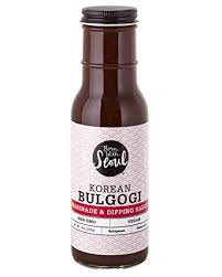 Whisk cornstarch and water together in a small bowl until the cornstarch dissolves; Amazon Com Born With Seoul Bulgogi Marinade Korean Bbq Sauce 9 Oz Authentic Flavor For Beef Pork And Chicken Classic Flavor Profile With Smooth Rich Flavor Original Grocery Gourmet Food