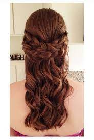 Most Stylish Half Up Half Down Prom Hairstyles For 2014 Braided Half Updo Hair Styles Prom Hair Down