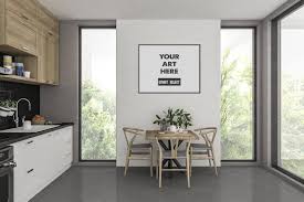 Horizontal Frame Mockup Movable Scalable Frame 916525 Exhibition Design Bundles In 2020 Frame Mockups Design Software Design