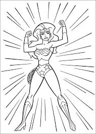 Wonder Woman Para Colorear