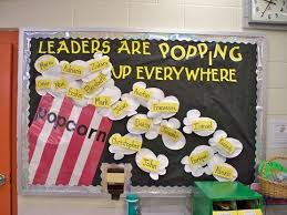 The Leader In Me Leader In Me Counseling Bulletin Boards Popcorn Theme