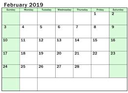 Free Printable Monthly Calendar February 2019 Blank Templates November Calendar January Calendar 2019 Calendar