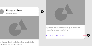 To set up your layout with viewpager, add the <viewpager> element to your xml layout. Cards Material Design