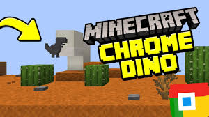 👉 Este JUGADOR creó el juego del DINOSAURIO de GOOGLE en MINECRAFT ❗️ -  YouTube