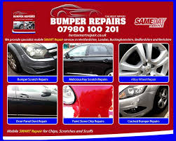 Car scratch repair before after. Bumper Repair Dent Repair In Biggleswade Sg18 Smart Repair