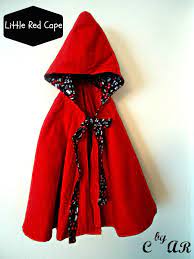 Creations By Alisha Rose Little Red Riding Hood The Cape Red Riding Hood Costume Kids Kids Costumes Girls Red Riding Hood Costume Diy