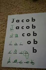 Learning To Write Names Preschool Learning Preschool Names Writing