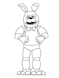 Hundreds of free spring coloring pages that will keep children busy for hours. 5 Nights At Freddy S 1 Coloring Page Free Printable Coloring Pages For Kids