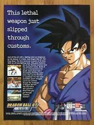 Final bout is released in japan. Dragon Ball Gt Final Bout Ps1 1997 Print Ad Poster Official Dbz Goku Promo Art Ebay