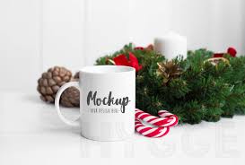 Mug Mockup Christmas Mockup Winter Mockup Coffee White Mug Etsy Free Packaging Mockup Mockup Free Psd Christmas Mugs