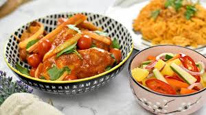 Ayam Masak Merah Dengan Acar Sunquick Kenduri Kahwin Di 2020 Makanan Resep Makanan Resep Ayam