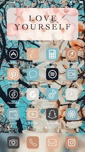 Ios 14 Icons Neutral Japanese Style Aesthetic Iphone 24 App Etsy Iphone Design Iphone Home Screen Layout Iphone App Layout