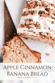 Add the cinnamon and stir to combine. Apple Cinnamon Banana Bread Domestically Blissful