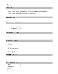 The most commonly used and preferred resume formats by job hunters, job seekers and human resources managers across is the reverse chronological format. 16 Resume Templates For Freshers Pdf Doc Free Premium Templates